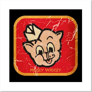 Piggly #6 Art Drawing Posters and Art